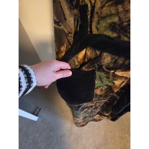 Trail Crest mens camouflage robe size large fuzzy and soft - Picture 3 of 6